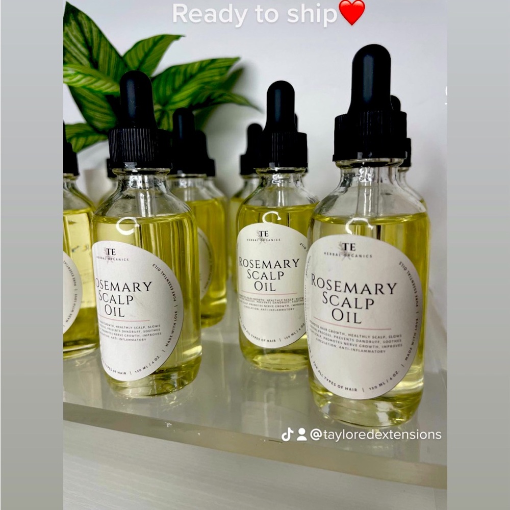 Organic Rosemary scalp oil